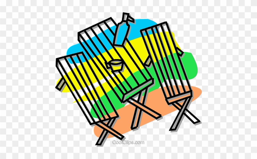 Picnic Table Royalty Free Vector Clip Art Illustration - Picnic Table Royalty Free Vector Clip Art Illustration #1534655