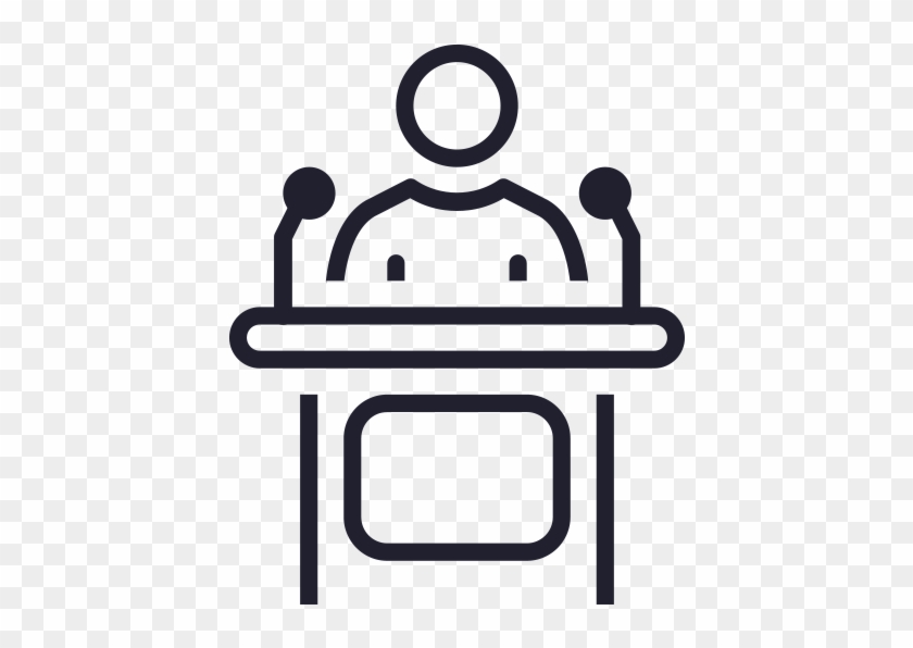 Person Pointing At Whiteboard Icon Black - Person Pointing At Whiteboard Icon Black #1534766