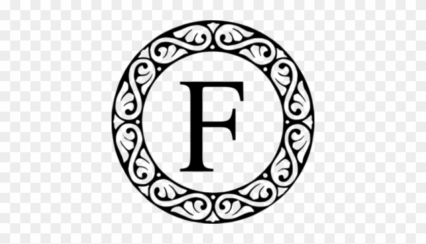 Letter F Monogram Clip Art At Clipartimage - Letter F Monogram Clip Art At Clipartimage #1535023