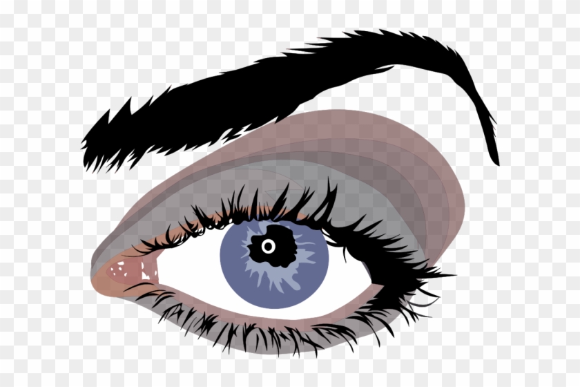 Eyelash Clipart Female Eye - Eyelash Clipart Female Eye #1535041