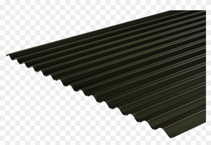 Clip Art Black And White Corrugated Roofing Profile - Clip Art Black And White Corrugated Roofing Profile #1535605