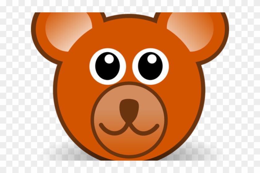 Head Clipart Brown Bear - Head Clipart Brown Bear #1536142