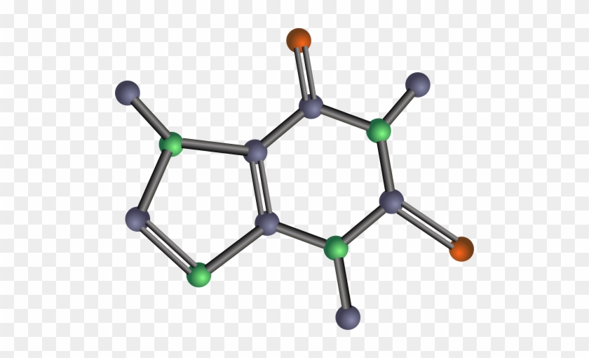 Caffeine Molecule Clipart - Caffeine Molecule Clipart #1536252