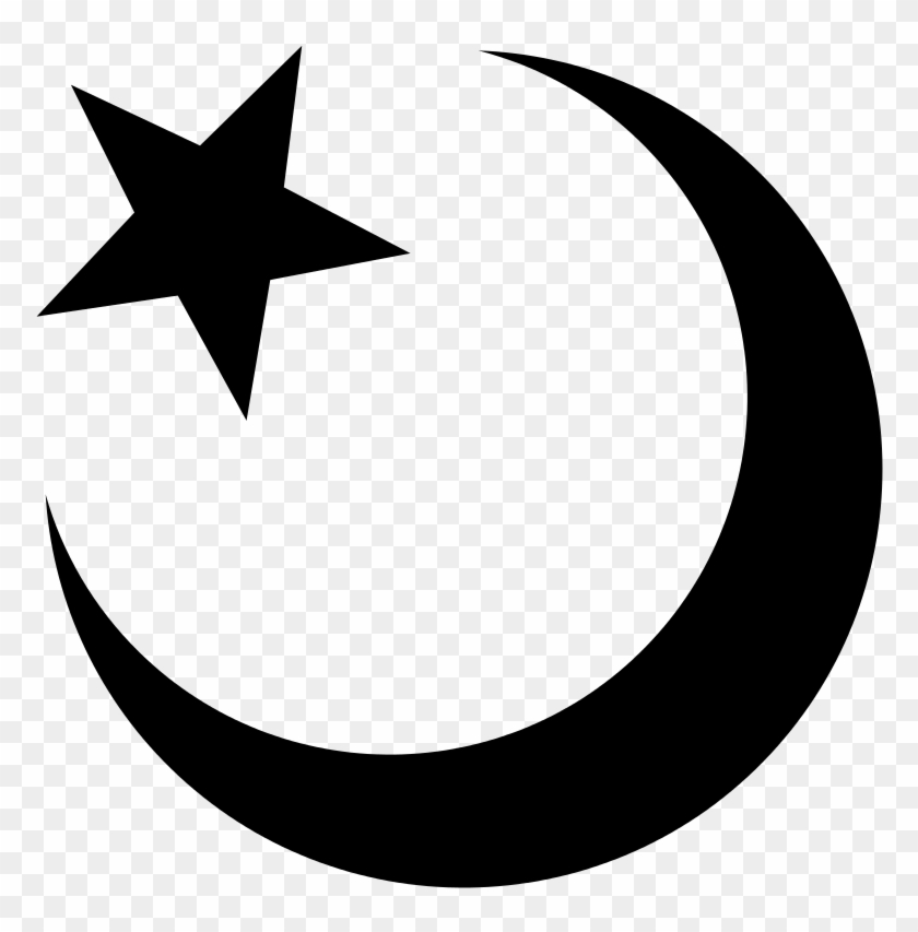 Crescent Vector Line - Crescent Vector Line #1536425