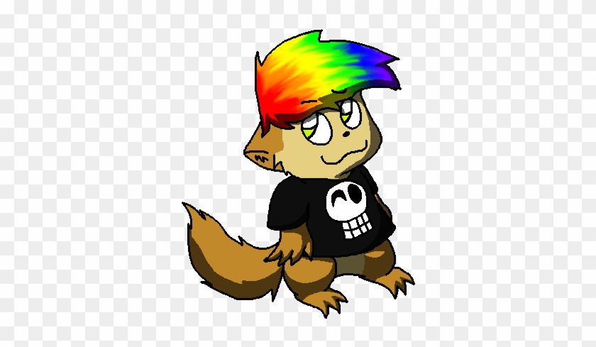 Rainbow Mongoose By Chaud31423 - Rainbow Mongoose By Chaud31423 #1536541