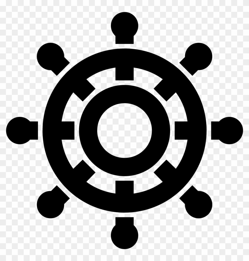 Nautical Clipart Wheel - Nautical Clipart Wheel #1536566