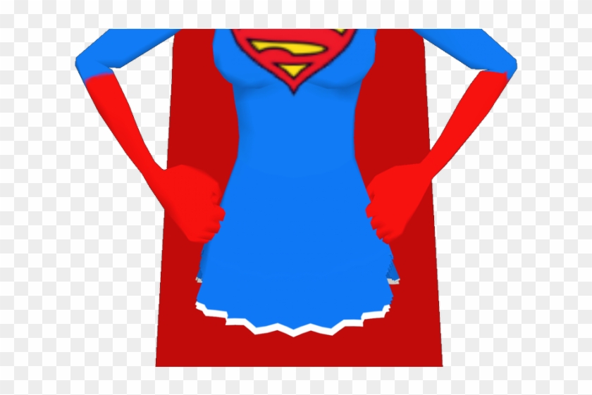 Supergirl Clipart Cape - Supergirl Clipart Cape #1536665