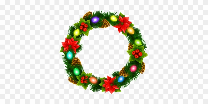 Christmas Lights Garland Png - Christmas Lights Garland Png #1536764