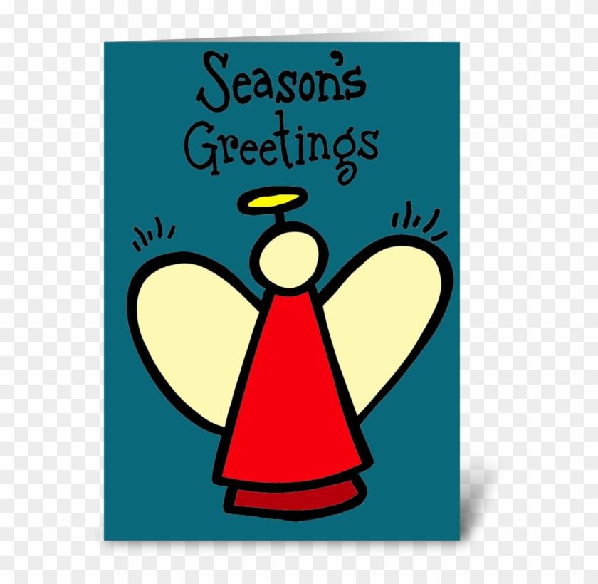 Christmas Angel Greeting Card - Christmas Angel Greeting Card #1536773