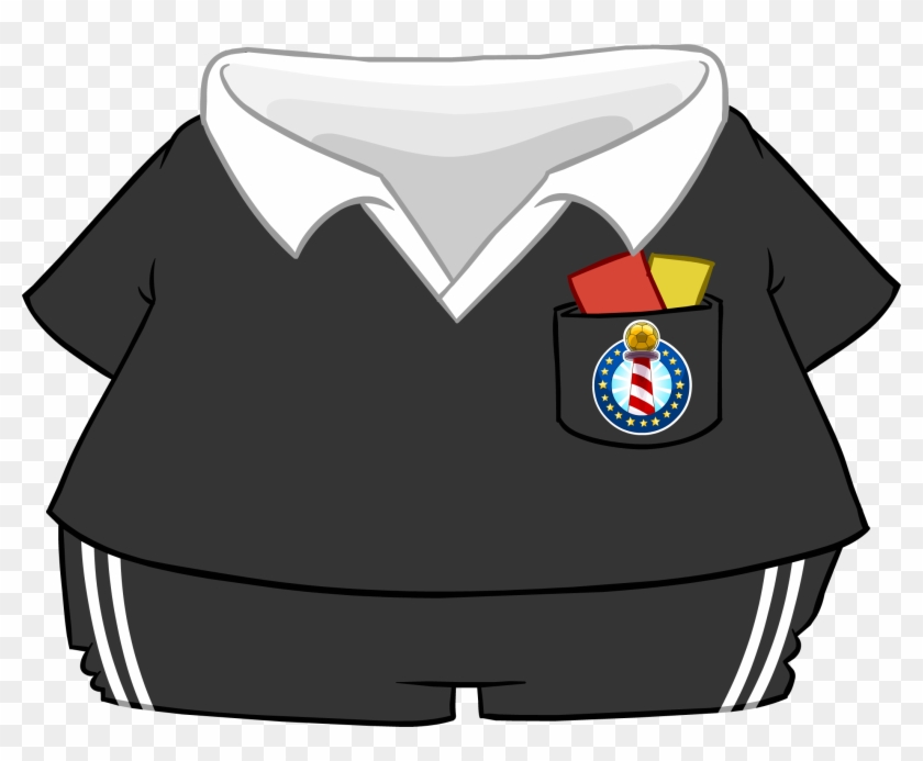 Jersey Clipart Referee Jersey - Jersey Clipart Referee Jersey #1536869