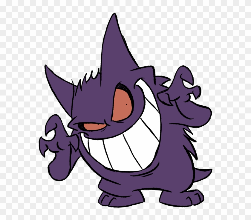 Gengar By Winter-freak On Deviantart Monster Clipart, - Gengar By Winter-freak On Deviantart Monster Clipart, #1536921