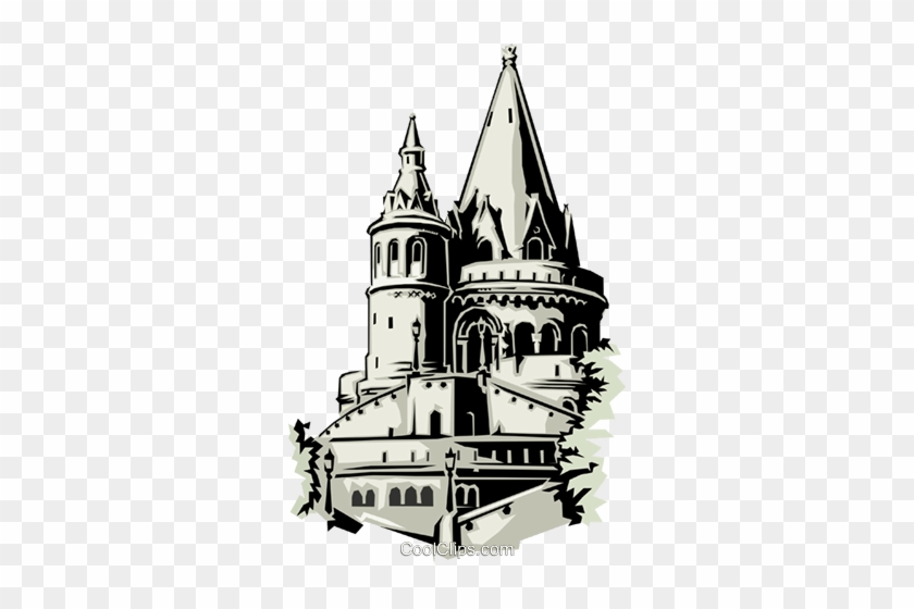 Churches Royalty Free Vector Clip Art Illustration - Churches Royalty Free Vector Clip Art Illustration #1536989