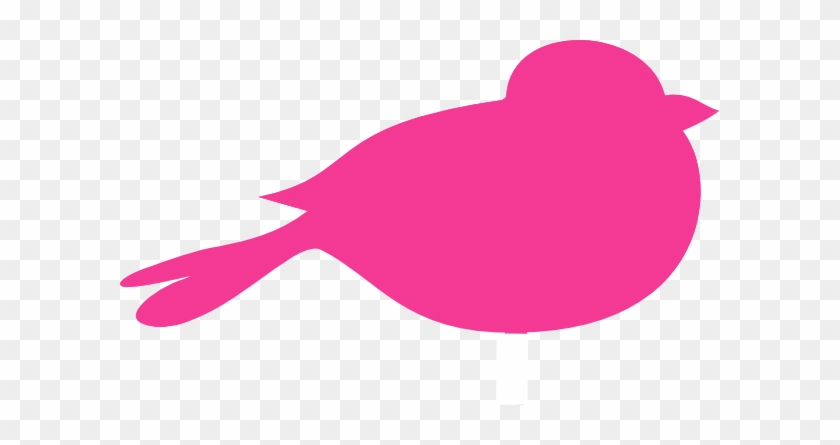 Hot Pink Bird Svg Clip Arts 600 X 365 Px - Hot Pink Bird Svg Clip Arts 600 X 365 Px #1537031