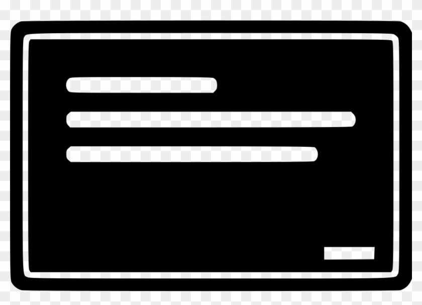 Chalkboard Svg Png Icon Free Download 533247 Onlinewebfonts - Chalkboard Svg Png Icon Free Download 533247 Onlinewebfonts #1537199