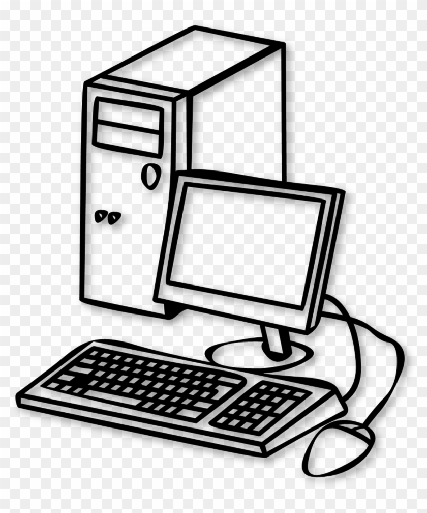 Desktop Computer Clipart - Desktop Computer Clipart #1537223