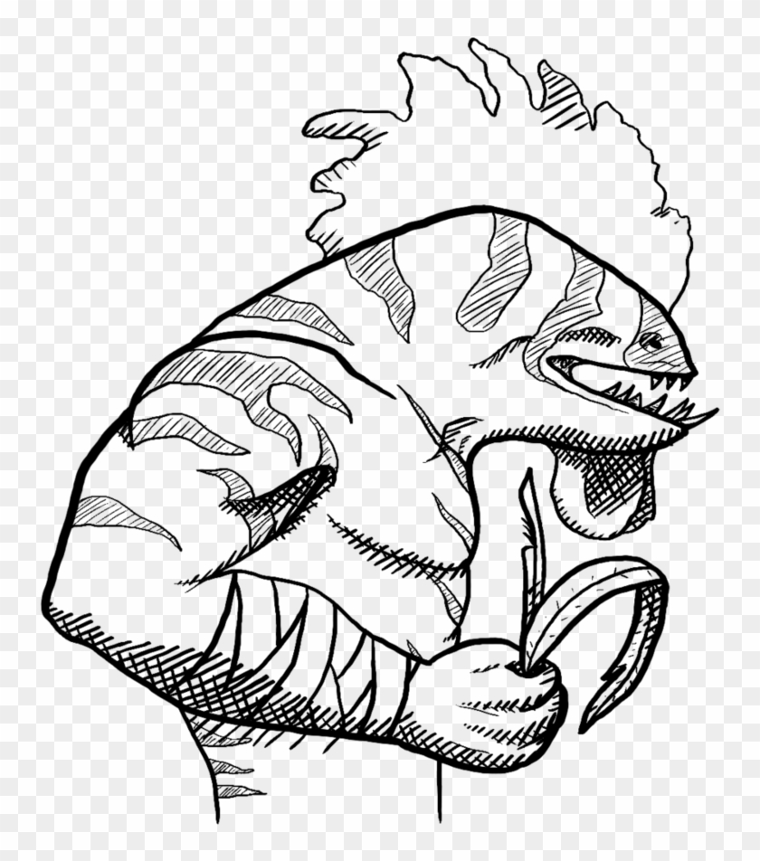 Chicken Lineart Nice - Chicken Lineart Nice #1537279
