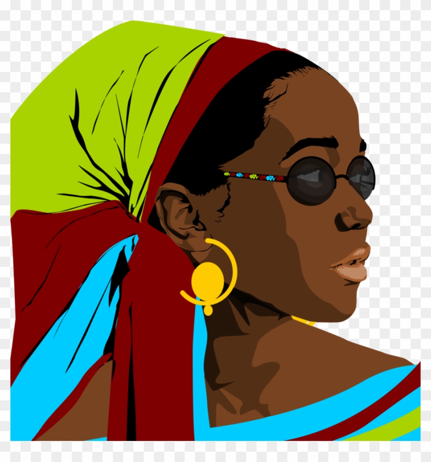 Black Woman Clipart Black Clip Art - Black Woman Clipart Black Clip Art #1537310