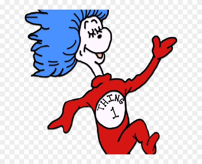 Thing 1 Clipart Dr Seuss Coloring Pages Thing 1 And - Thing 1 Clipart Dr Seuss Coloring Pages Thing 1 And #1537317