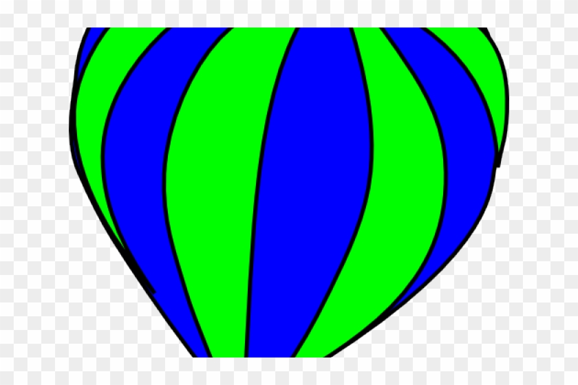 Hot Air Balloon Clipart Red White Blue - Hot Air Balloon Clipart Red White Blue #1537700
