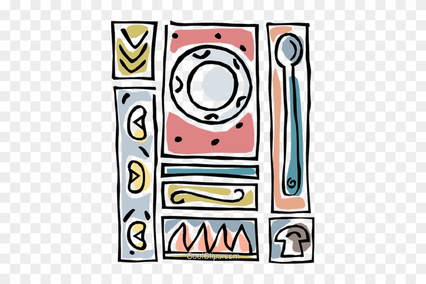 Cooking, Utensils Royalty Free Vector Clip Art Illustration - Cooking, Utensils Royalty Free Vector Clip Art Illustration #1537997