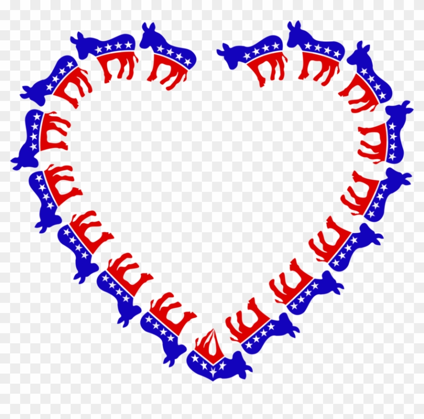 Donkey Democratic Party Heart Remix - Donkey Democratic Party Heart Remix #1538100