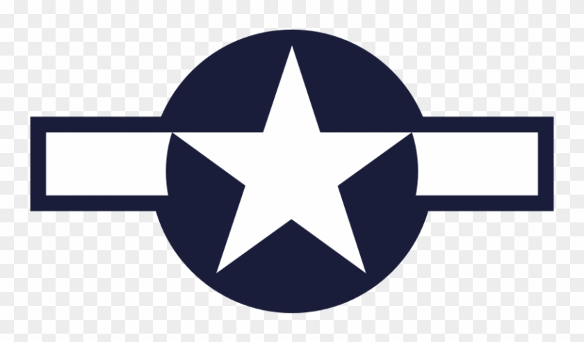 Us National Insignia For Aircraft, August 1943-january - Us National Insignia For Aircraft, August 1943-january #1538403