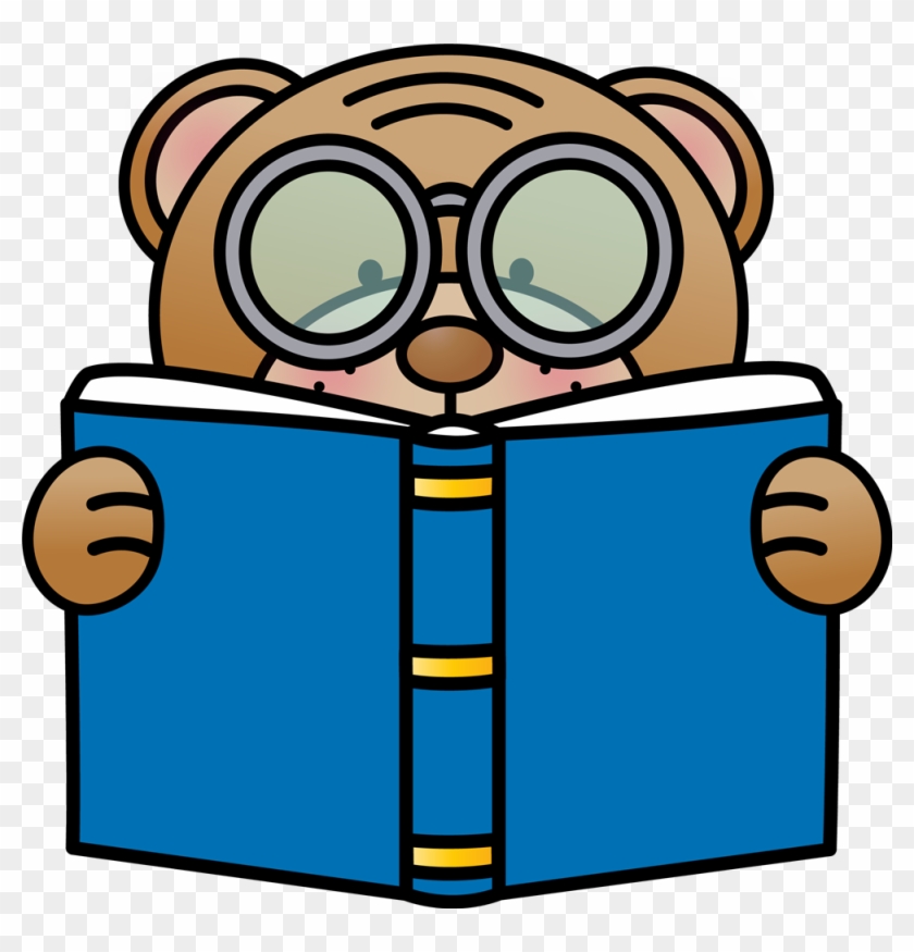 A Bear Reading A Book - A Bear Reading A Book #1538749