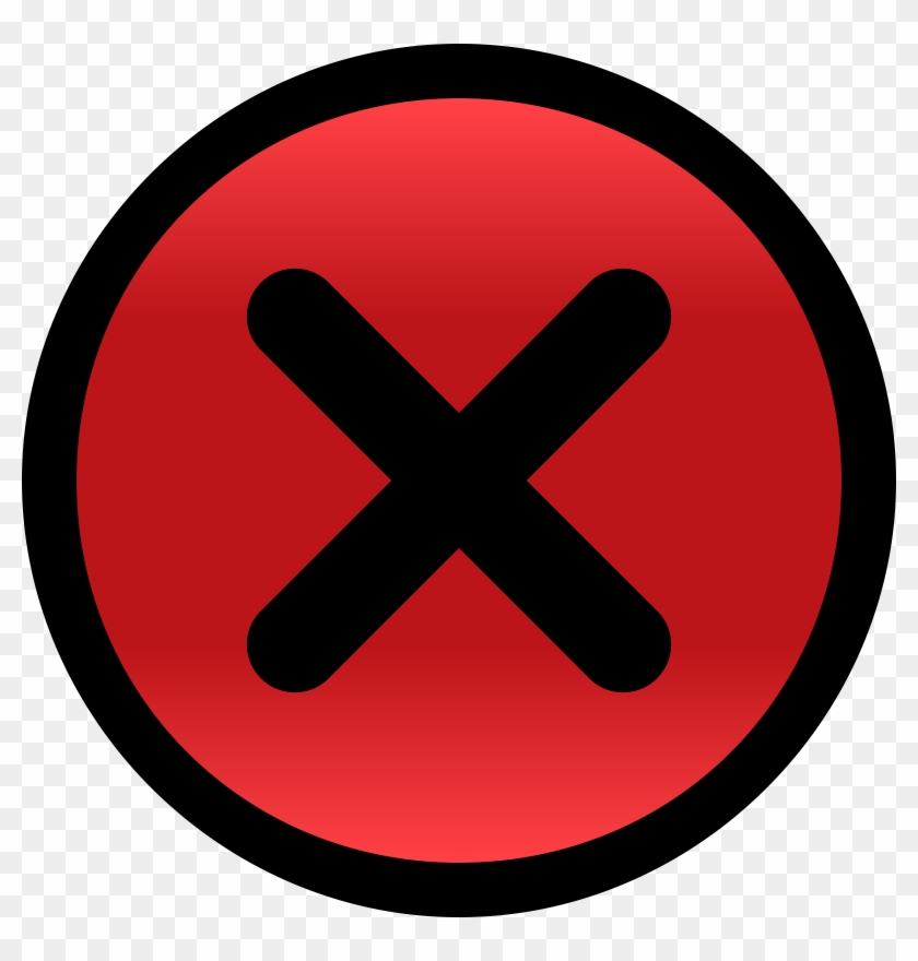 Cancel Button Clipart Png - Cancel Button Clipart Png #1538758