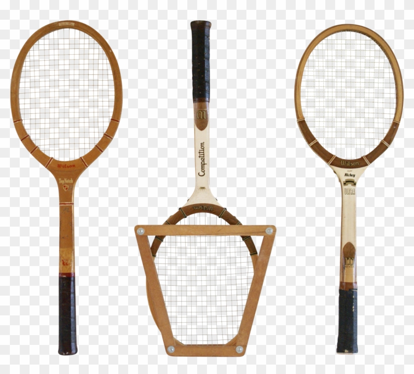Clip Art Antique Tennis Rackets - Clip Art Antique Tennis Rackets #1538878