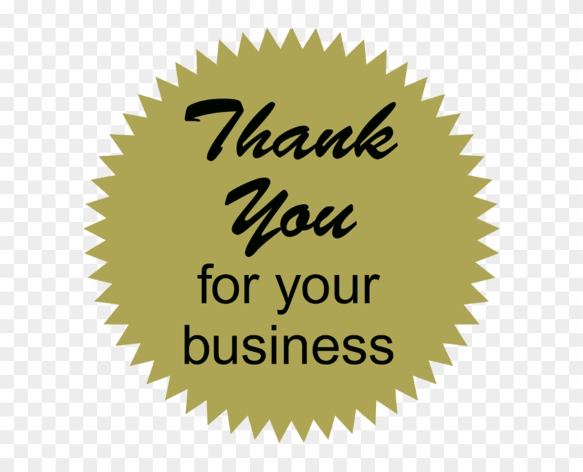 Thank You For Your Business Png - Thank You For Your Business Png #1539078