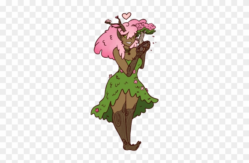 Cherry A Dryad Bonded To A Lil Bonsai Tree So She Can - Cherry A Dryad Bonded To A Lil Bonsai Tree So She Can #1539185