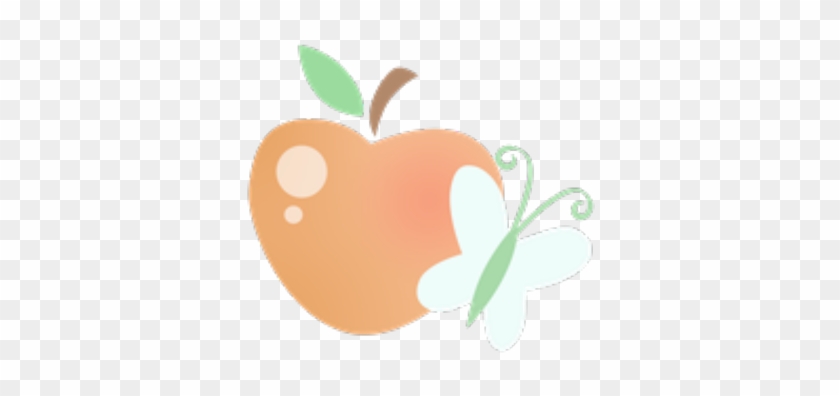 Vector Black And White Cutie Mark Peach Roblox - Vector Black And White Cutie Mark Peach Roblox #1539212
