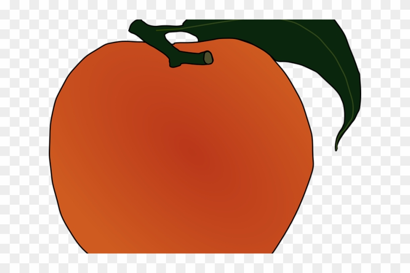 Peach Clipart Ripe Fruit - Peach Clipart Ripe Fruit #1539230