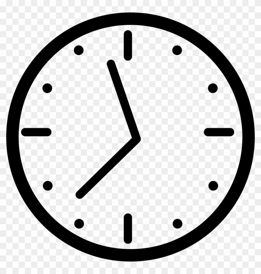 Clipart Transparent Stock Round Wall Clock Svg Png - Clipart Transparent Stock Round Wall Clock Svg Png #1539285