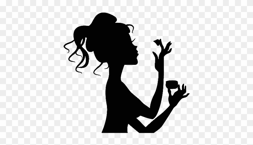 Graphic Library Stock Beauty Vector Silhouette - Graphic Library Stock Beauty Vector Silhouette #1539547