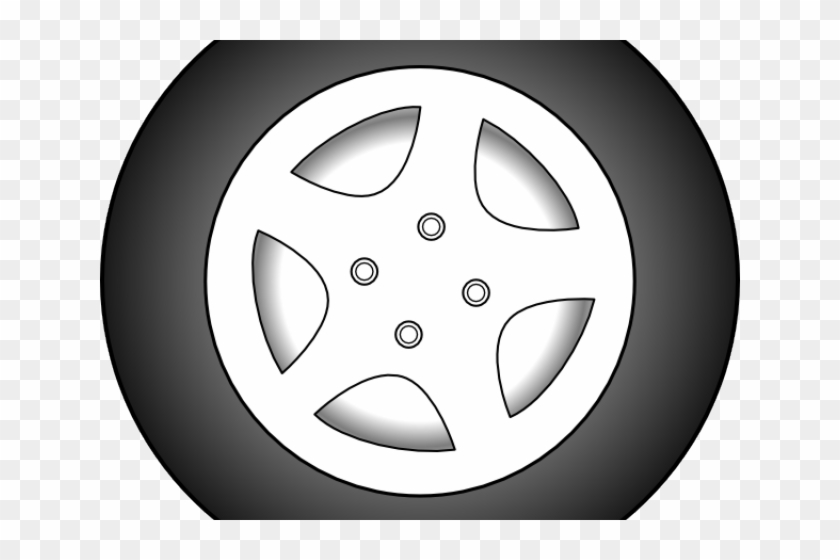 Car Wheel Clipart Jeep Tire - Car Wheel Clipart Jeep Tire #1539736