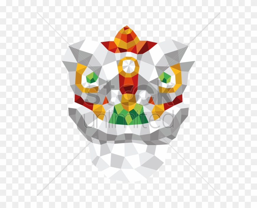 Lion Head Geometric Design Vector Image Graphic - Lion Head Geometric Design Vector Image Graphic #1539842