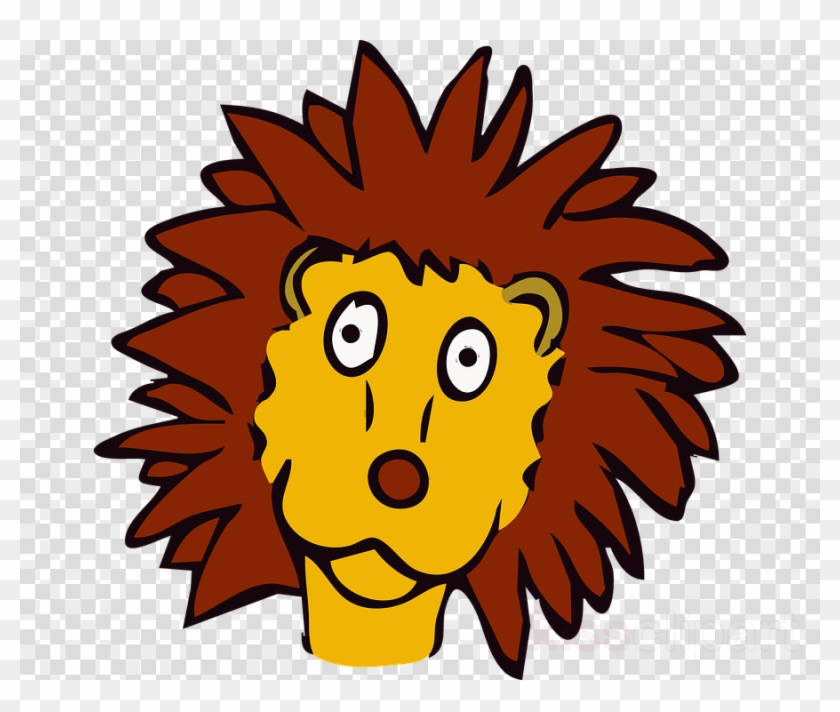 Custom Cartoon Lion Face Shower Curtain Clipart Lionhead - Custom Cartoon Lion Face Shower Curtain Clipart Lionhead #1539843