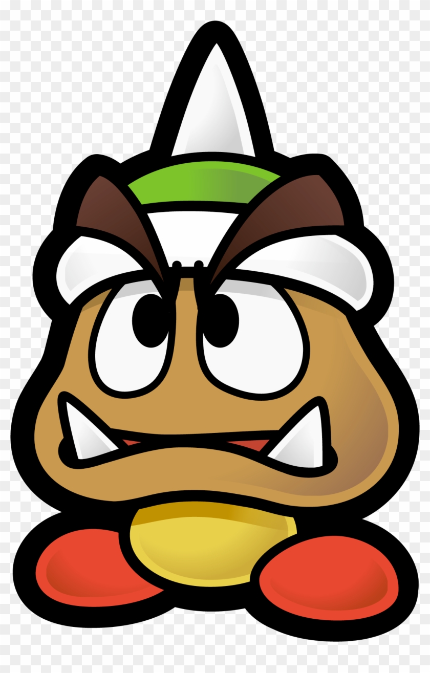 Goomba Transparent Paper Mario - Goomba Transparent Paper Mario #1540001