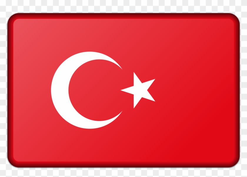 Turkey Flag Graphic Royalty Free Stock - Turkey Flag Graphic Royalty Free Stock #1540497