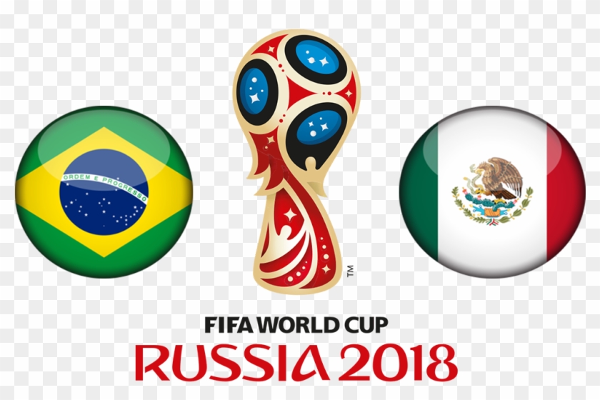 Fifa World Cup 2018 Brazil Vs Mexico Png Clipart - Fifa World Cup 2018 Brazil Vs Mexico Png Clipart #1540528