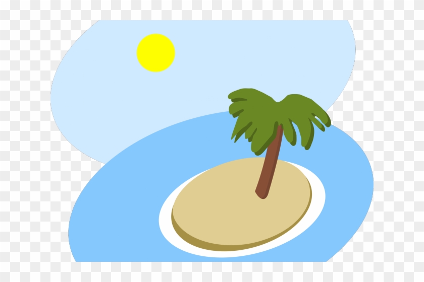 Tropical Clipart Island In Sun - Tropical Clipart Island In Sun #1540666