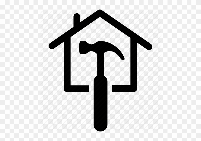 Fix House Icon Clipart Home Repair House - Fix House Icon Clipart Home Repair House #1541007