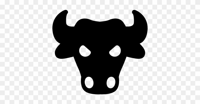 Bull Head Vector - Bull Head Vector #1541020
