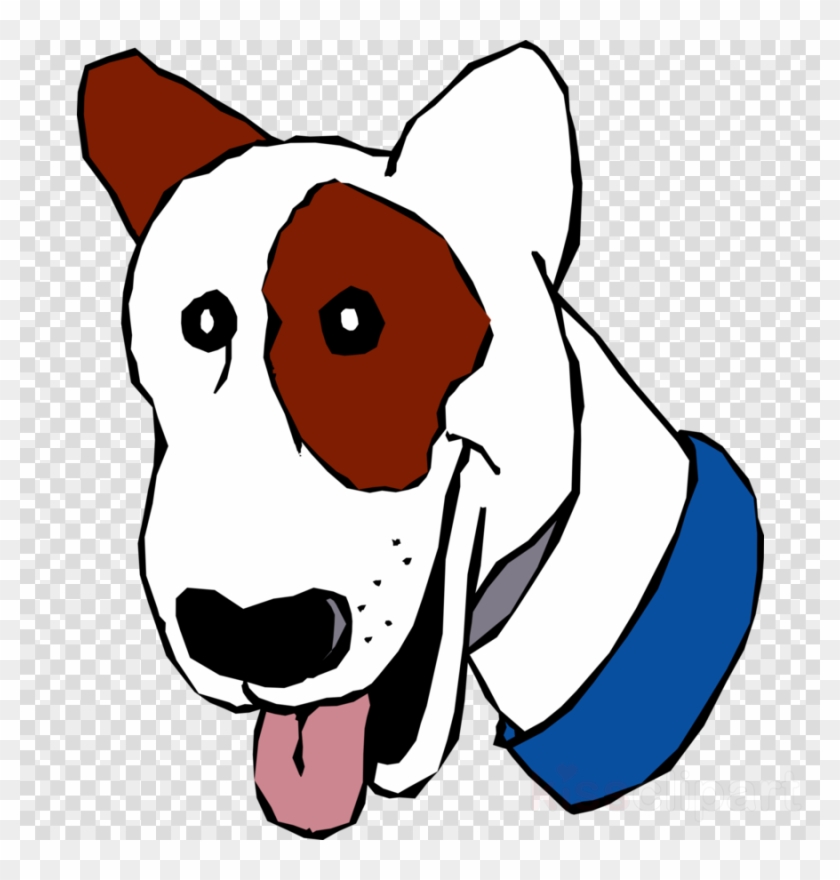 Cartoon Dog Head Clipart Bull Terrier Clip Art - Cartoon Dog Head Clipart Bull Terrier Clip Art #1541039