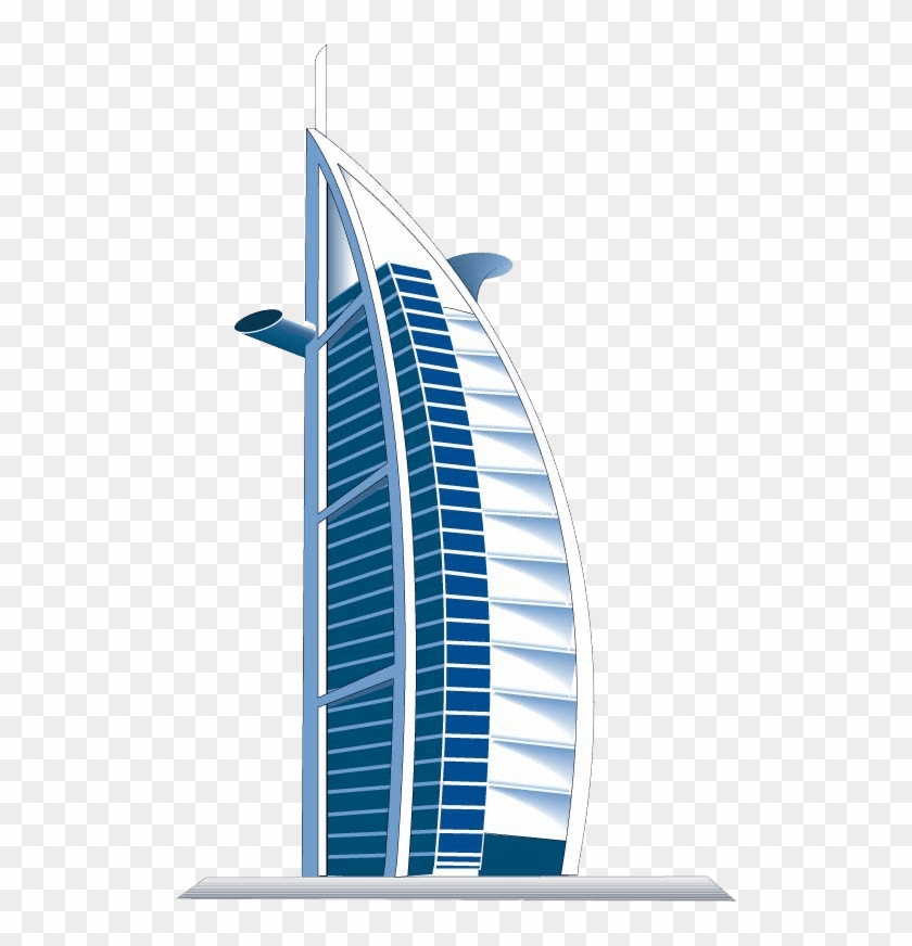 Burj Khalifa Hotel Clipart - Burj Khalifa Hotel Clipart #1541260
