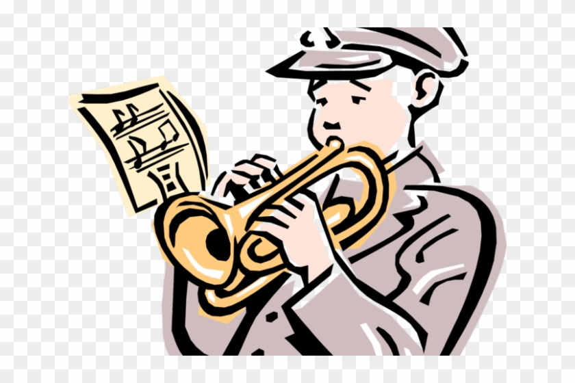 Musician Clipart Trumpet Player - Musician Clipart Trumpet Player #1541347