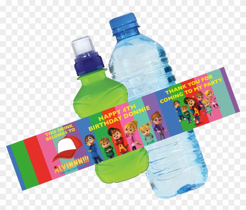 Alvin & The Chipmunks Bottle Wrappers - Alvin & The Chipmunks Bottle Wrappers #1541537