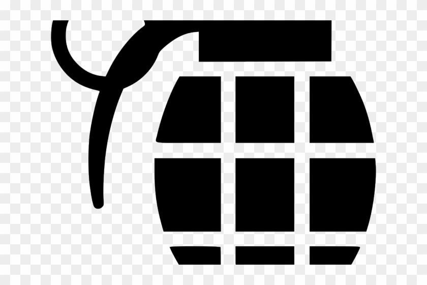 Grenade Clipart Svg - Grenade Clipart Svg #1541869
