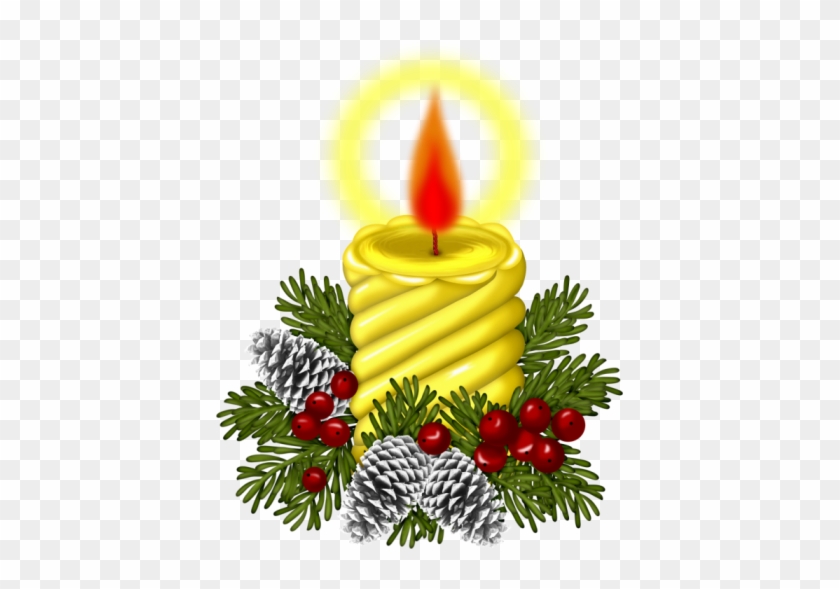 Christmas Candles Clipart #1541912